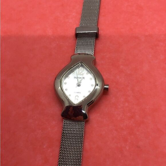 Vintage Dufonte Silver Tone Watch - Picture 1 of 6
